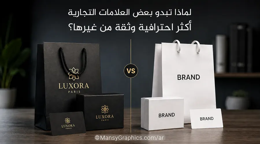 لماذا تبدو بعض العلامات التجارية أكثر احترافية وثقة من غيرها؟