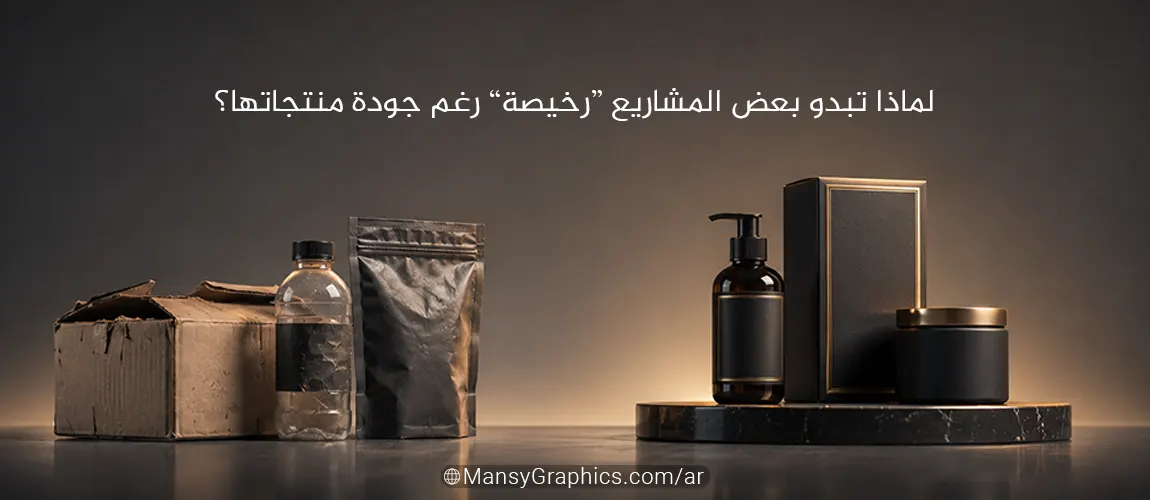 لماذا تبدو بعض المشاريع “رخيصة” رغم جودة منتجاتها؟