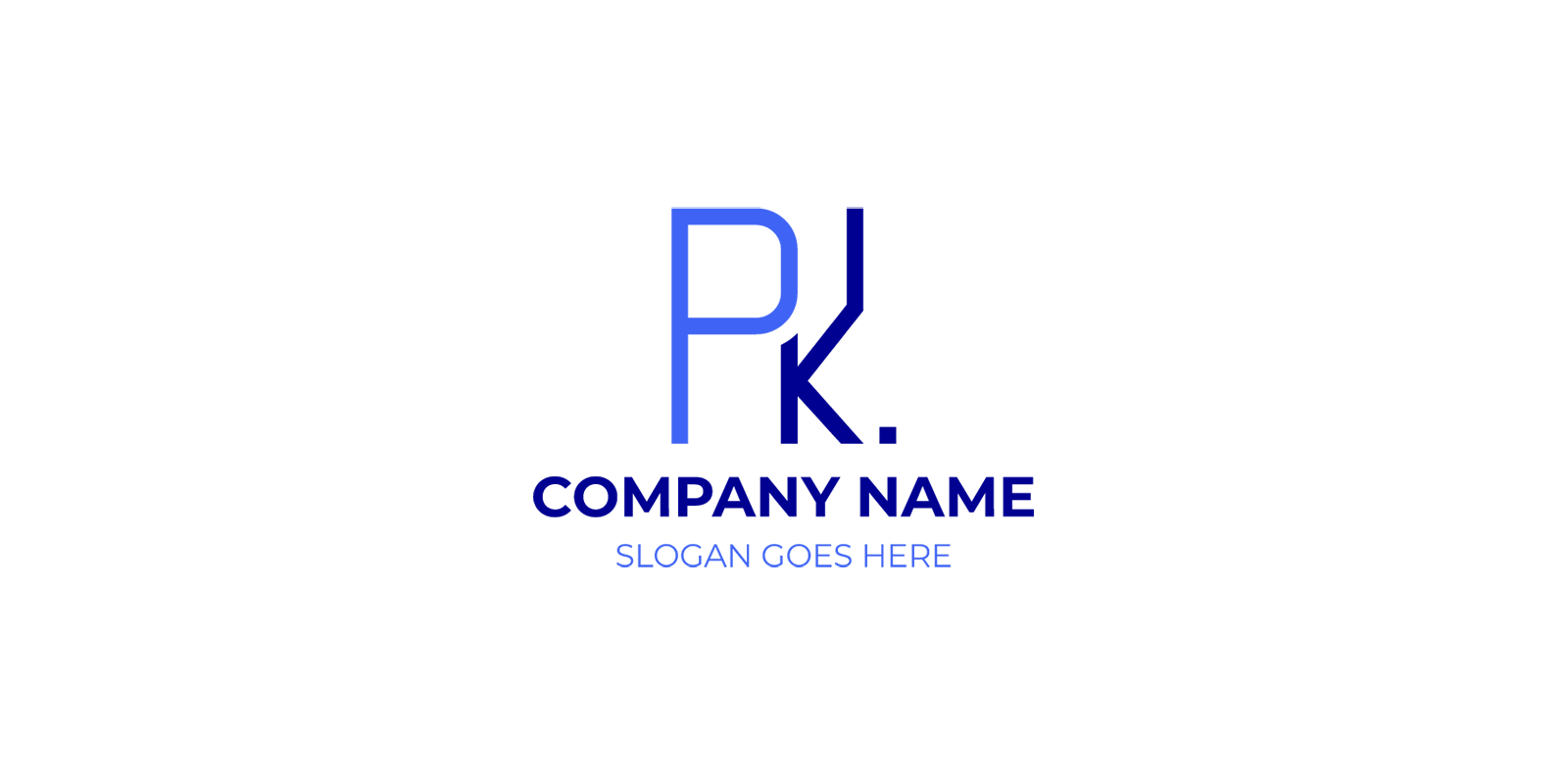 PK Logo: Creative Free Design for Unique Brand Identity