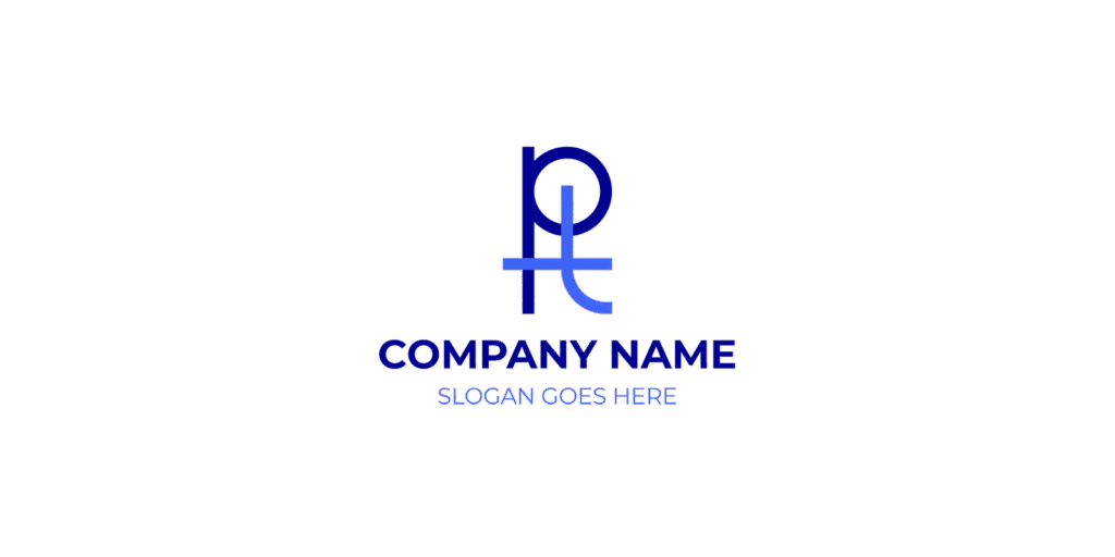 PT Logo for unique and professional brand identity design