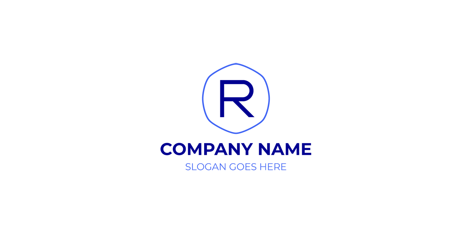 R Minimal Logo design ideas for clean and modern branding