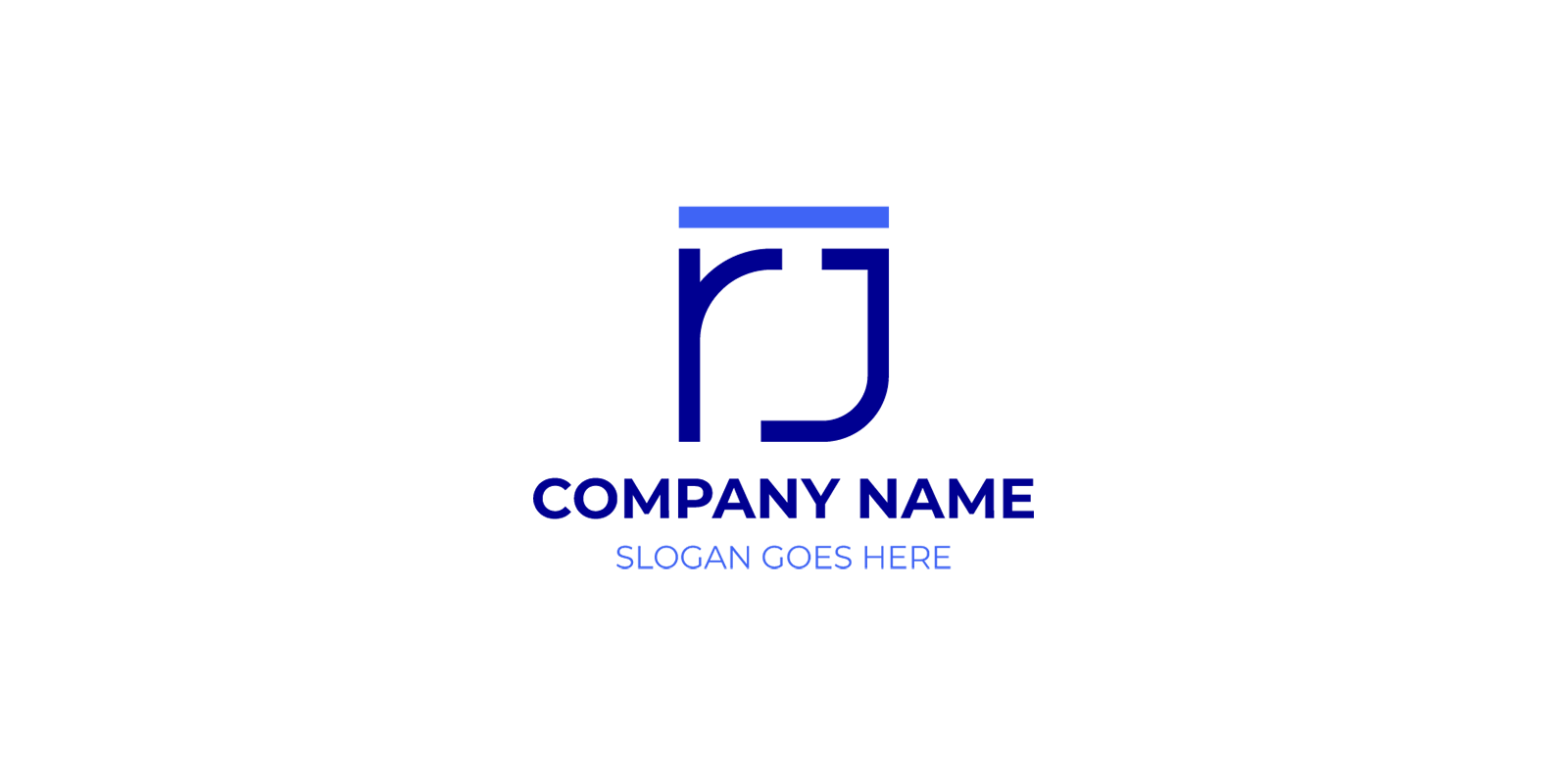 RJ Logo creative concepts for modern and timeless branding