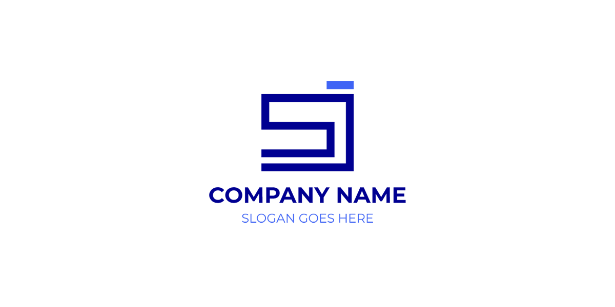 SJ Logo Design – Unique Free Logo for Modern Branding Needs