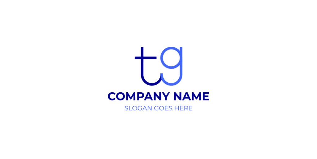 TG Logo Free Exclusive Design for Creative and Modern Branding